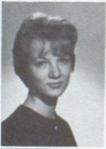 1962 Photo of Sharon Leonard.